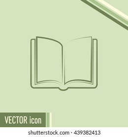 Vector icon book
