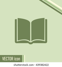 Vector icon book