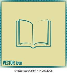 Vector icon book