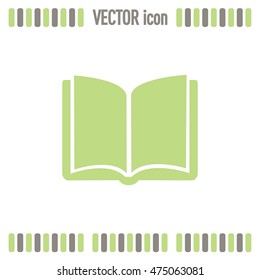 Vector icon book