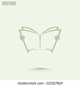 Vector icon book