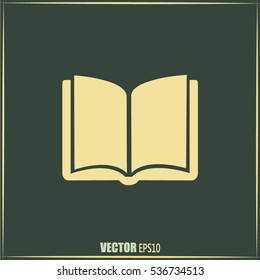 Vector icon book