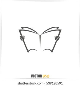 Vector icon book