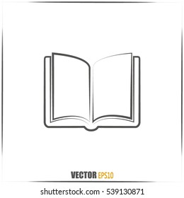 Vector icon book