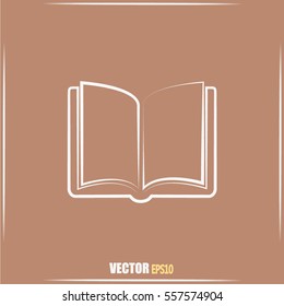 Vector icon book