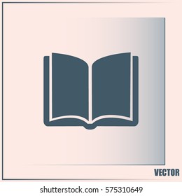 Vector icon book
