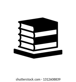 Vector icon for books