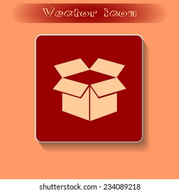 Vector icon box