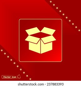 Vector icon box