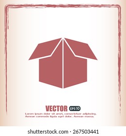 Vector icon box