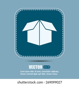 Vector icon box