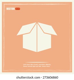 Vector icon box