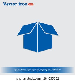 Vector icon box