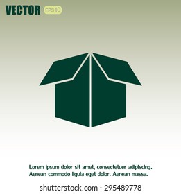 Vector icon box