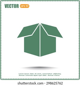 Vector icon box