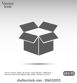 Vector icon box