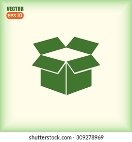 Vector icon box