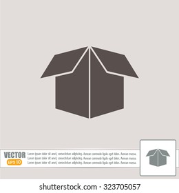 Vector icon box