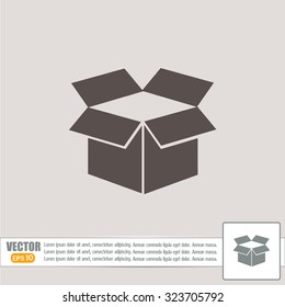 Vector icon box