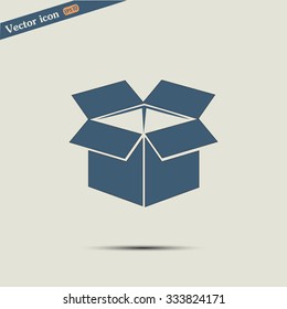 Vector icon box