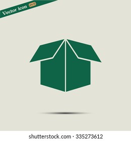 Vector icon box
