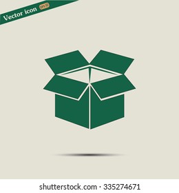 Vector icon box