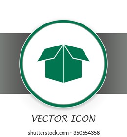 Vector icon box
