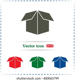 Vector icon box