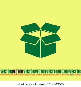 Vector icon box