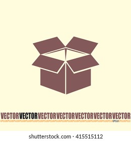 Vector icon box