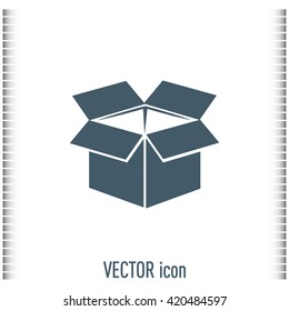 Vector icon box