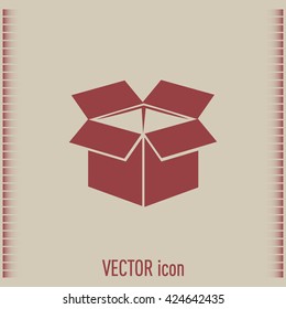 Vector icon box