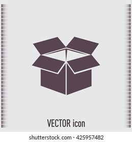 Vector icon box
