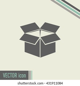 Vector icon box