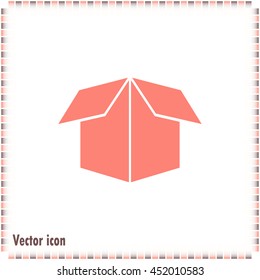 Vector icon box