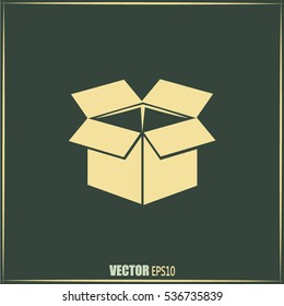 Vector icon box