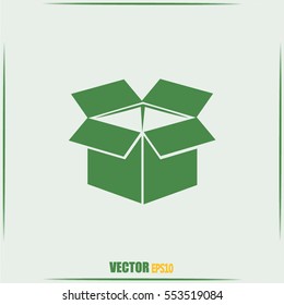 Vector icon box