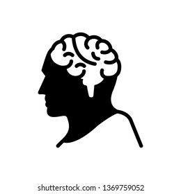 Vector icon for brain