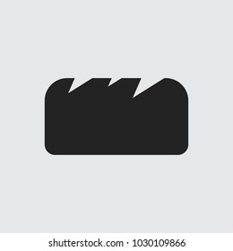 Vector icon bread 10 EPS
