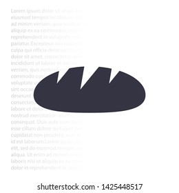 Vector icon bread 10 EPScoffee icon, vector best flat icon, EPS . Lorem Ipsum Illustration design