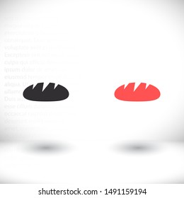 Vector icon bread 10 EPScoffee icon, vector best flat icon, EPS . Lorem Ipsum Illustration design