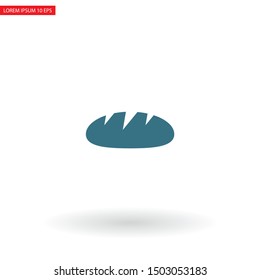 Vector icon bread 10 EPScoffee icon, vector best flat icon, EPS . Lorem Ipsum Illustration design