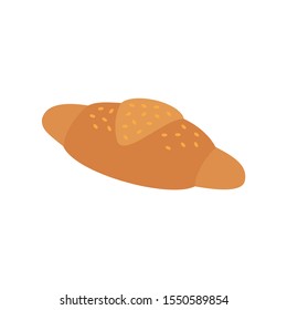 Vector icon. Breakfast. Cozy dishes in the kitchen. Lunch in a cafe and restaurant. Sweet icon dishes. Food cafes and restaurants. Symbol.