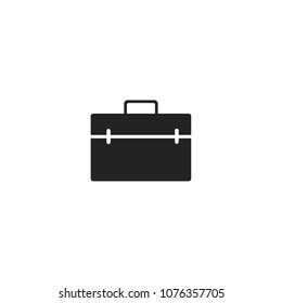 Vector icon of briefcase