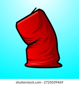 Icono de Vector de una lata de bebida rota