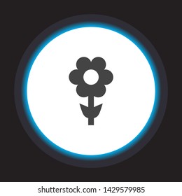 Vector icon bulb 10 EPS . Lorem Ipsum Illustration design