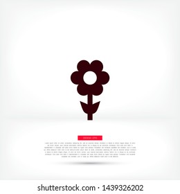 Vector icon bulb 10 EPS . Lorem Ipsum Illustration design
