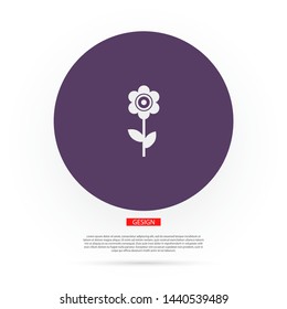 Vector icon bulb 10 EPS . Lorem Ipsum Illustration design