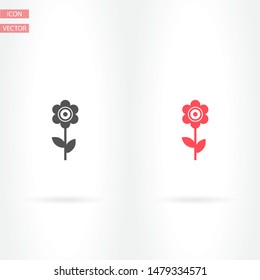 Vector icon bulb 10 EPS . Lorem Ipsum Illustration design