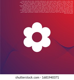 Vector icon bulb 10 EPS . Lorem Ipsum Illustration design